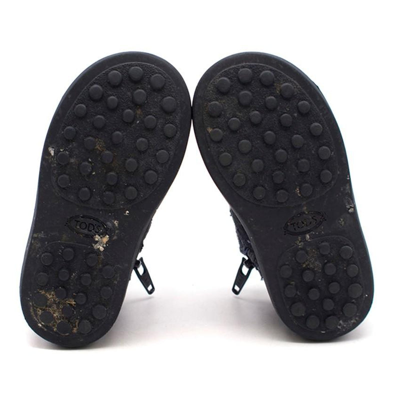 Tod's Boy's Navy Trainers