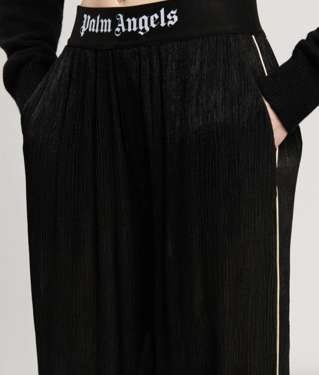 Palm Angels Soiree Panama Black Pants