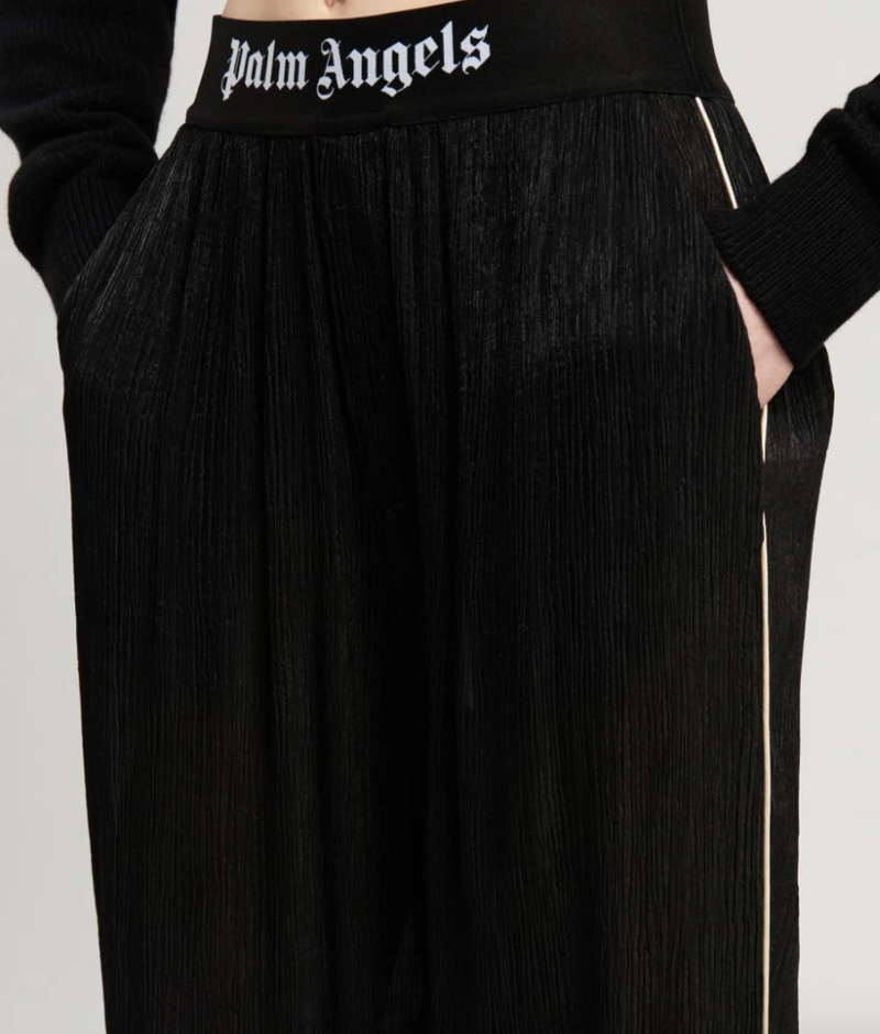 Palm Angels Soiree Panama Black Pants