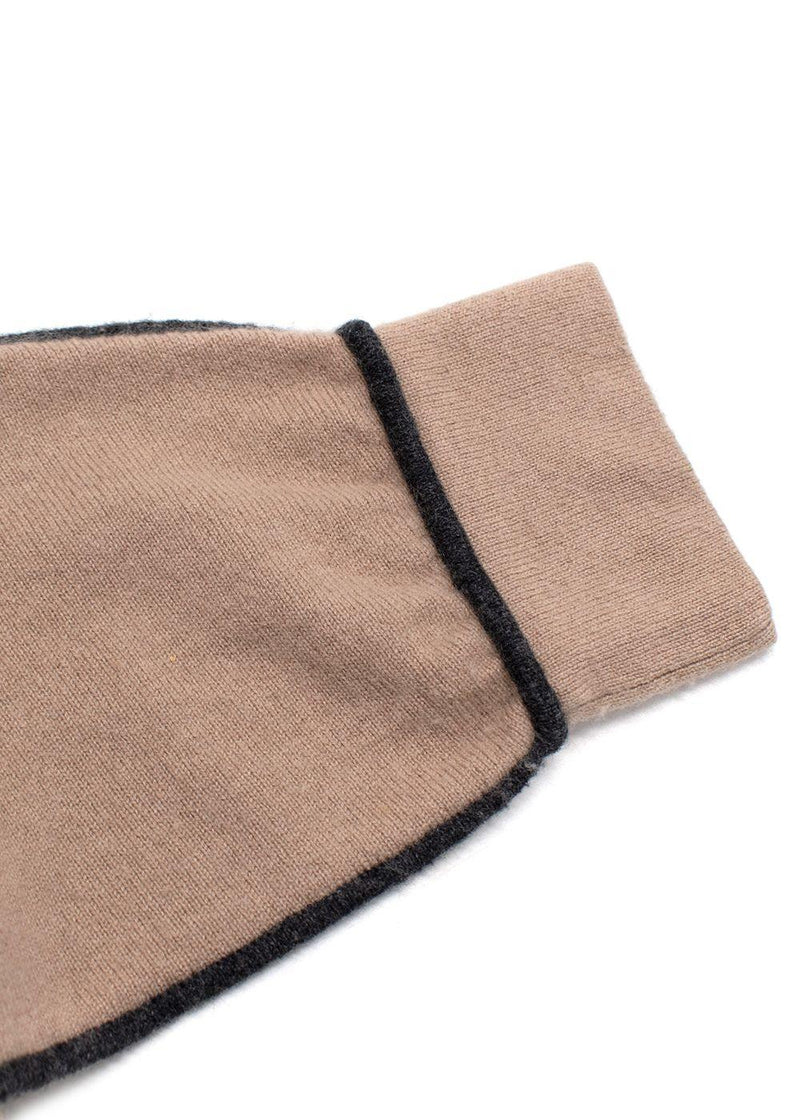Brunello Cucinelli Light Brown Two Piece Cashmere Suit