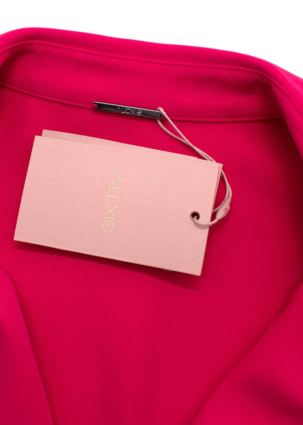 Alexis Cerise Cire Long Sleeve Top