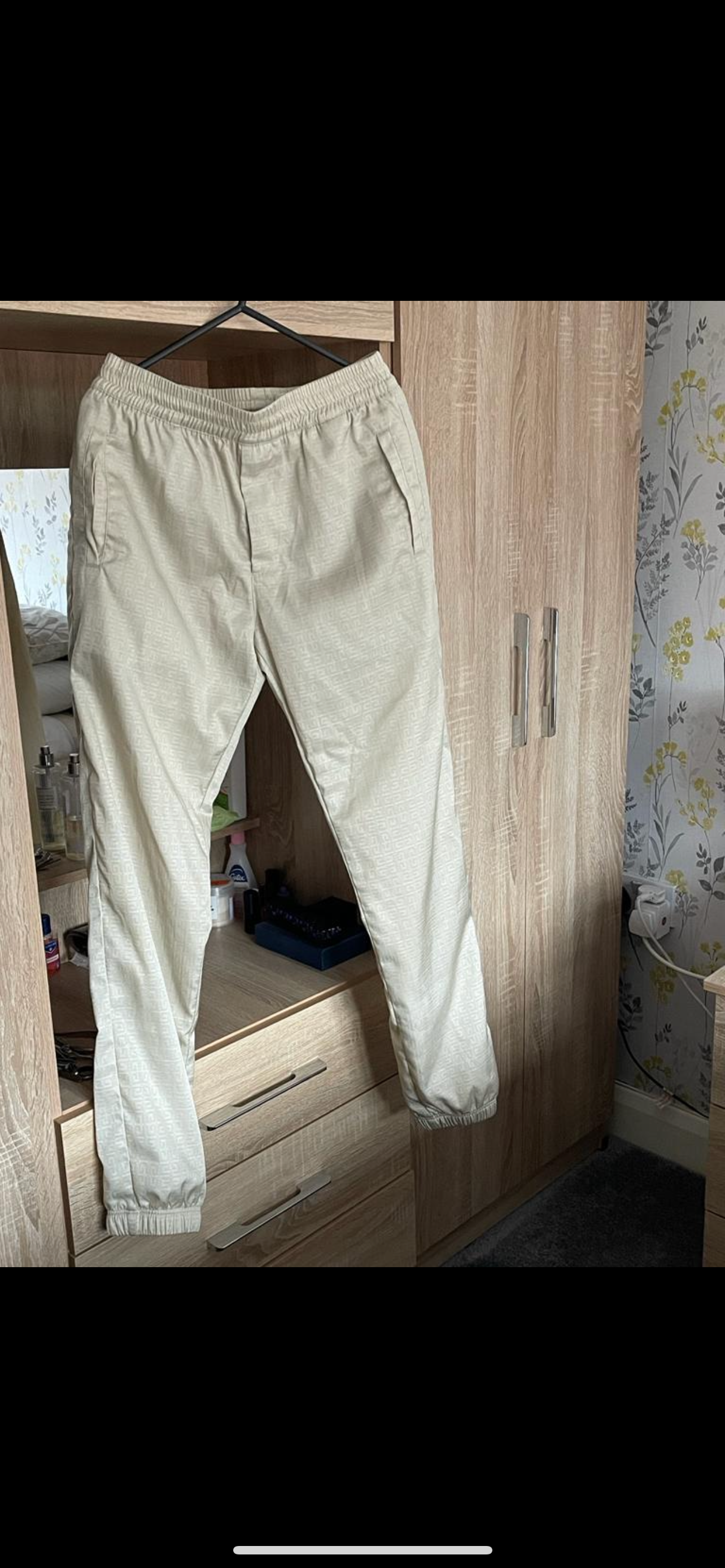 Ivory 4G Monogram Track Pants