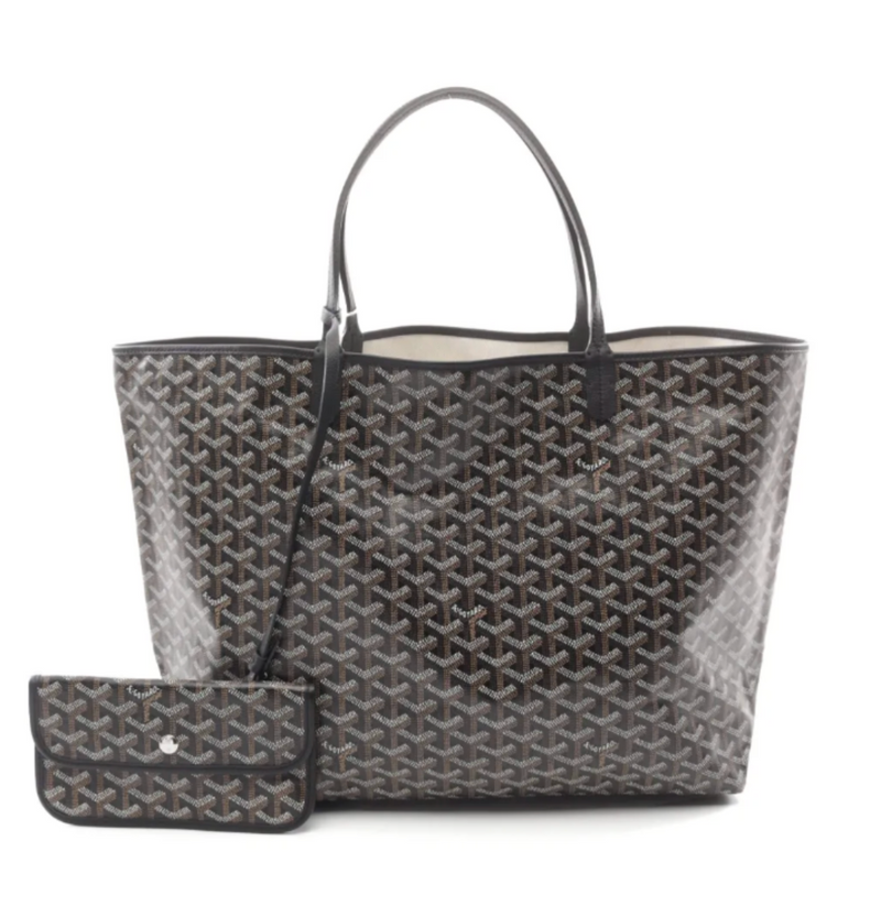 Coated Canvas Brown St Louis GM Tote Bag