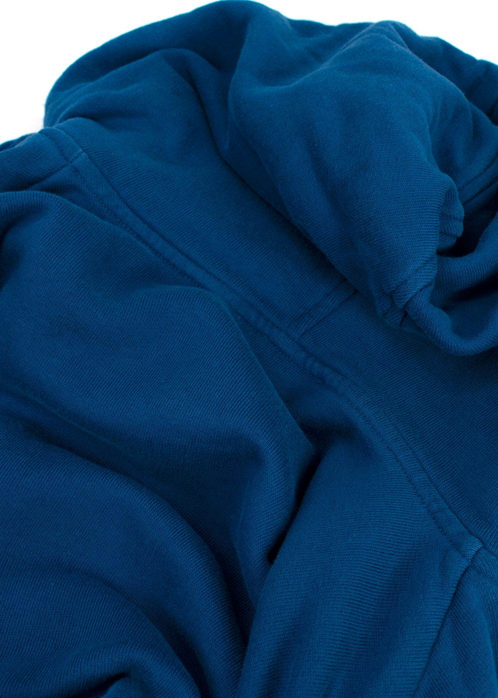 Saint Laurent Blue Zip Up Hoodie