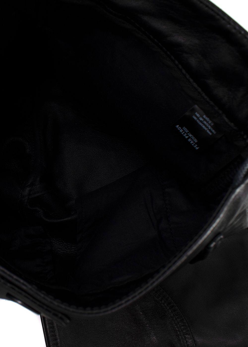Petar Petrov Hunter Black Leather Pants
