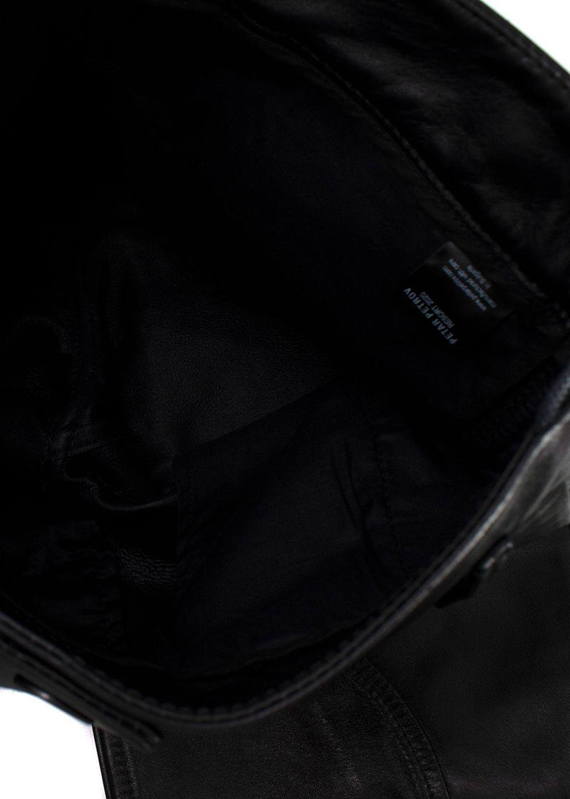 Petar Petrov Hunter Black Leather Pants