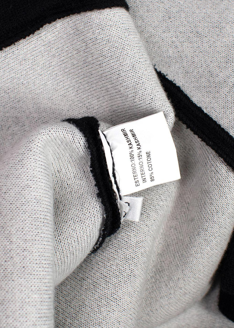 Battistoni Black Cashmere Long Coat