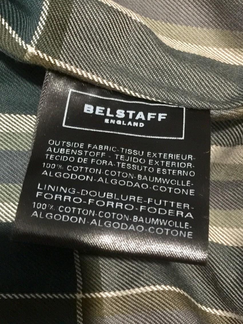 Belstaff Green Outlaw Waxed Biker Jacket