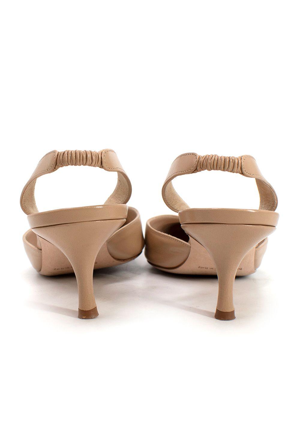 Manolo Blahnik Carolyne Slingback Pumps