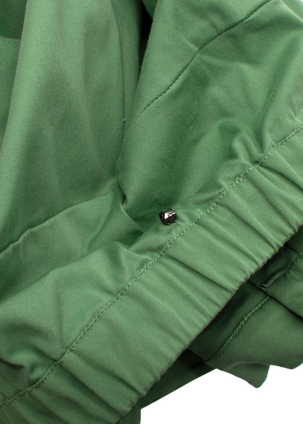 Marina Rinaldi Green Rabicco Curve Trousers