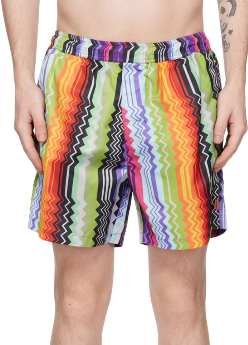Missoni Zigzag Swim Shorts