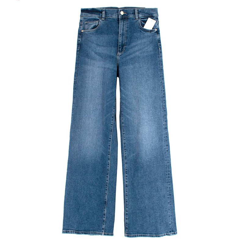 DL1961 Hepburn Wide Leg High Rise Vintage Jeans