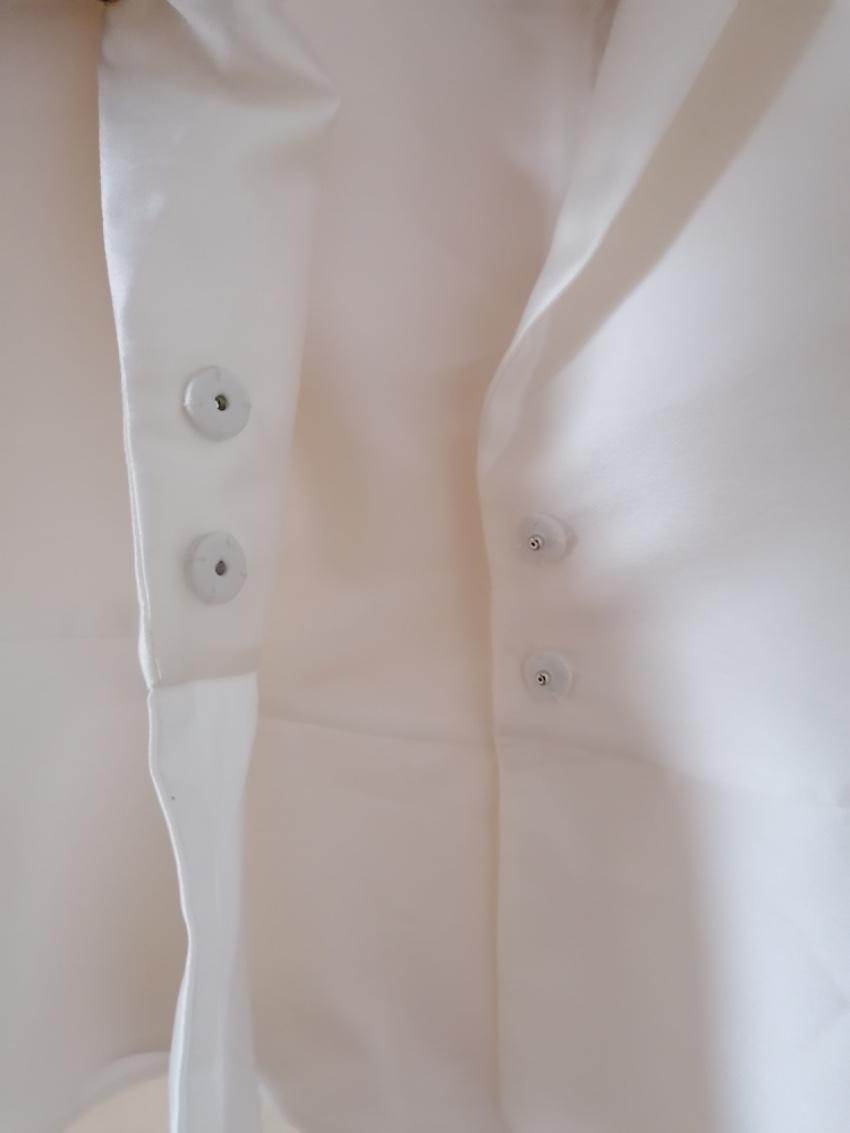 Lanvin Kids 10Y Ivory Peplum Jacket