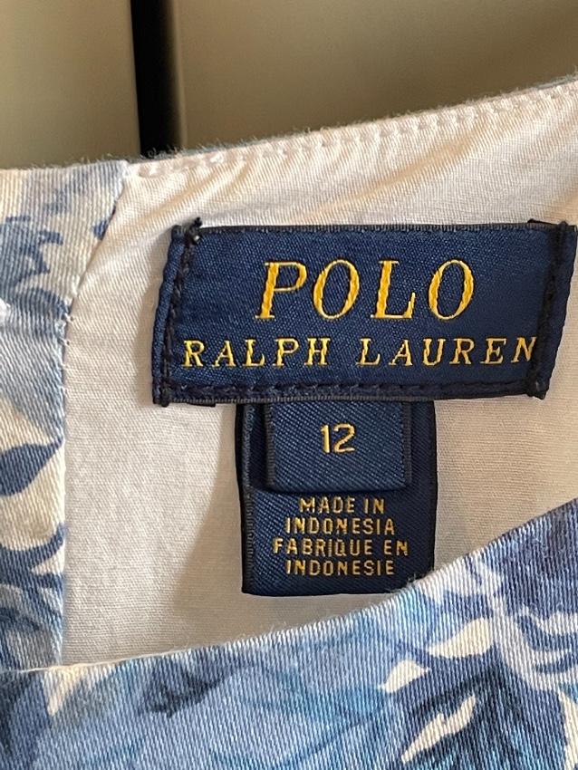 Polo Ralph Lauren Kids 12Y Floral Print Dress