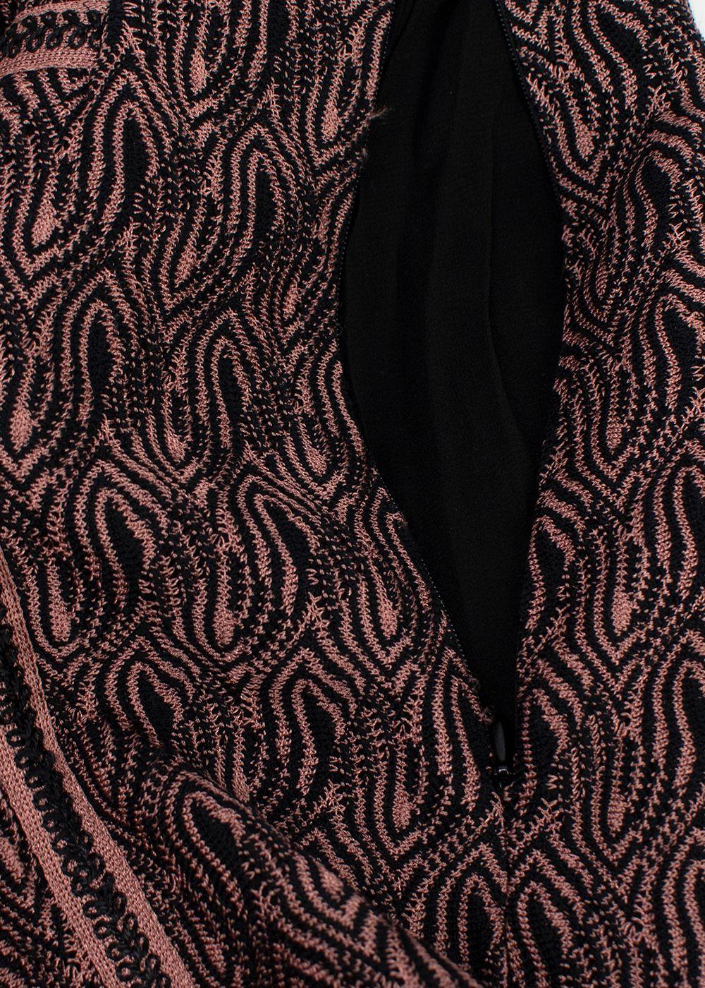 Missoni Patterned Knit Mini Dress
