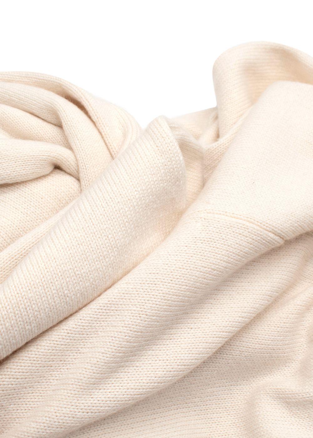 Barrie Cream Cashmere Knit Joggers