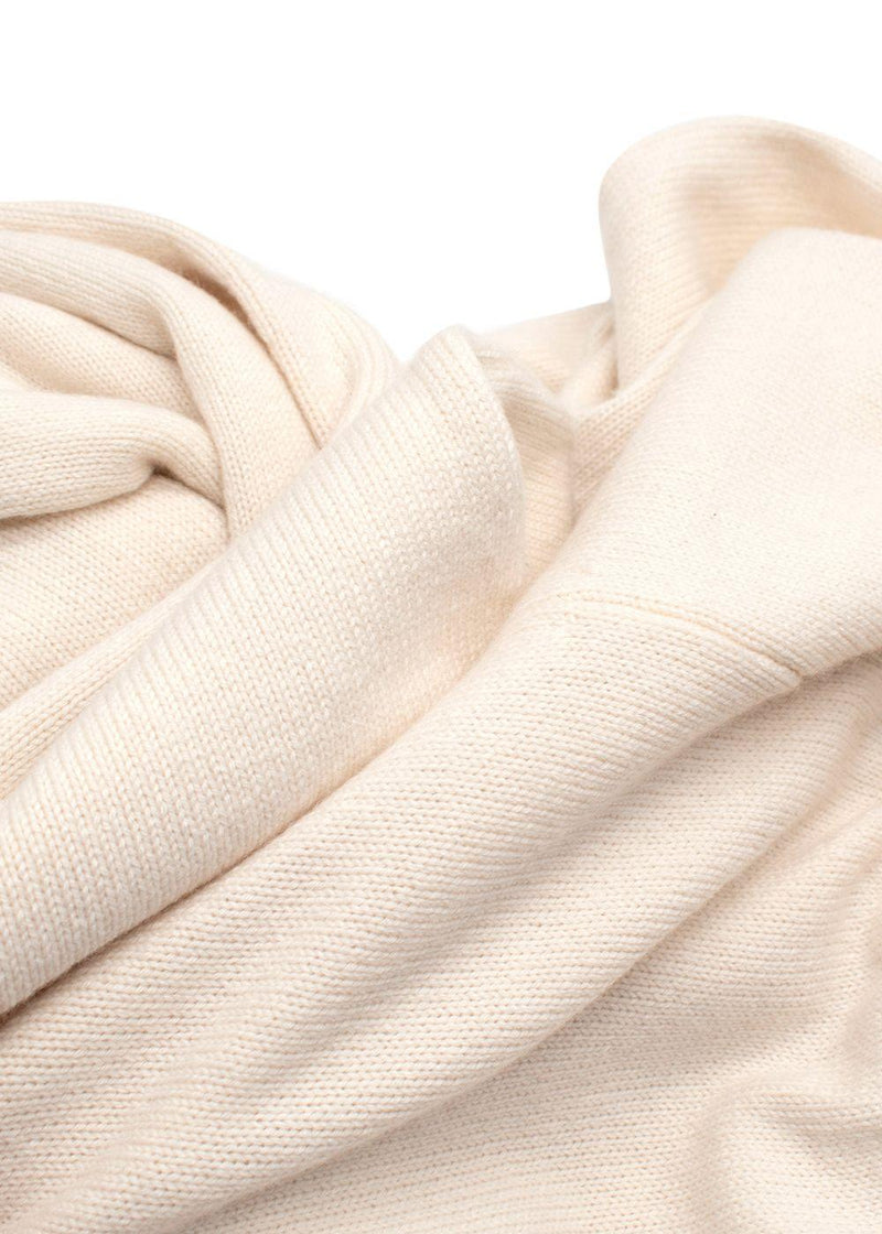 Barrie Cream Cashmere Knit Joggers