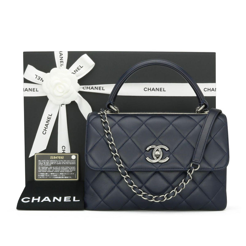 Chanel Midnight Blue Small Trendy CC Single Flap Bag