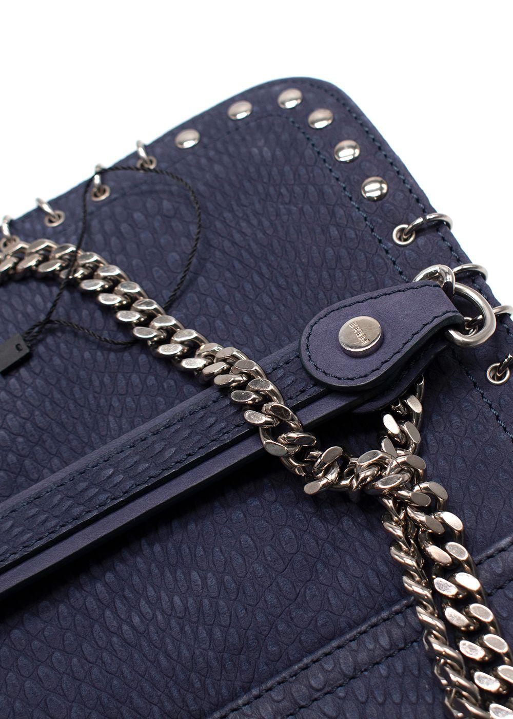 Emilio Pucci Navy Blue Shoulder Bag