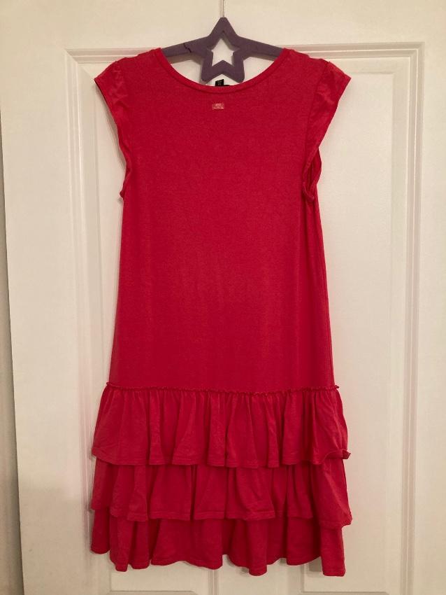 LIli Gaufrette Pink Frilled Dress