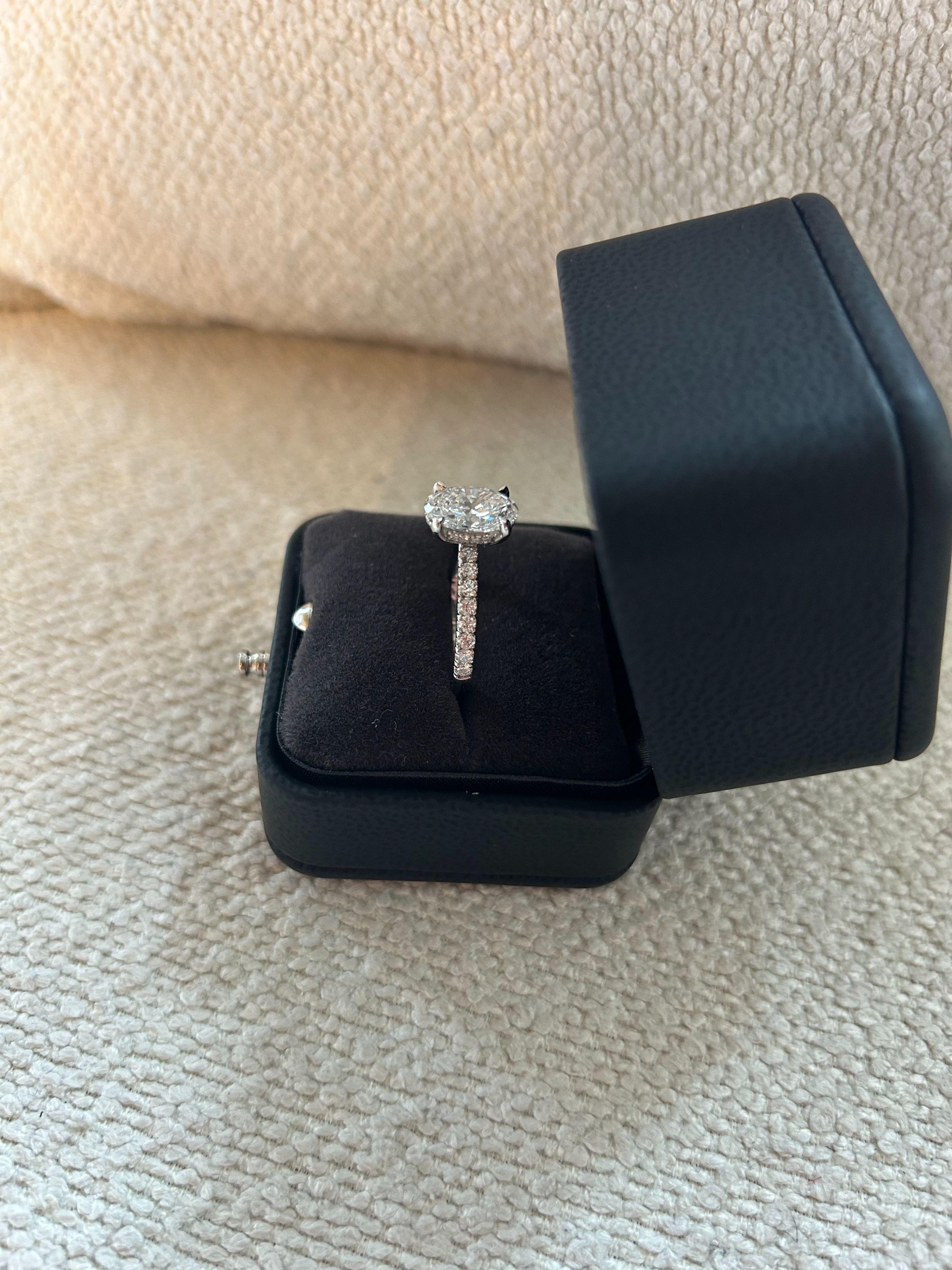 2.51 Carat Lab Diamond Ring