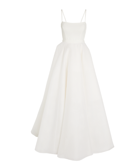 Removable Skirt Wedding Gown