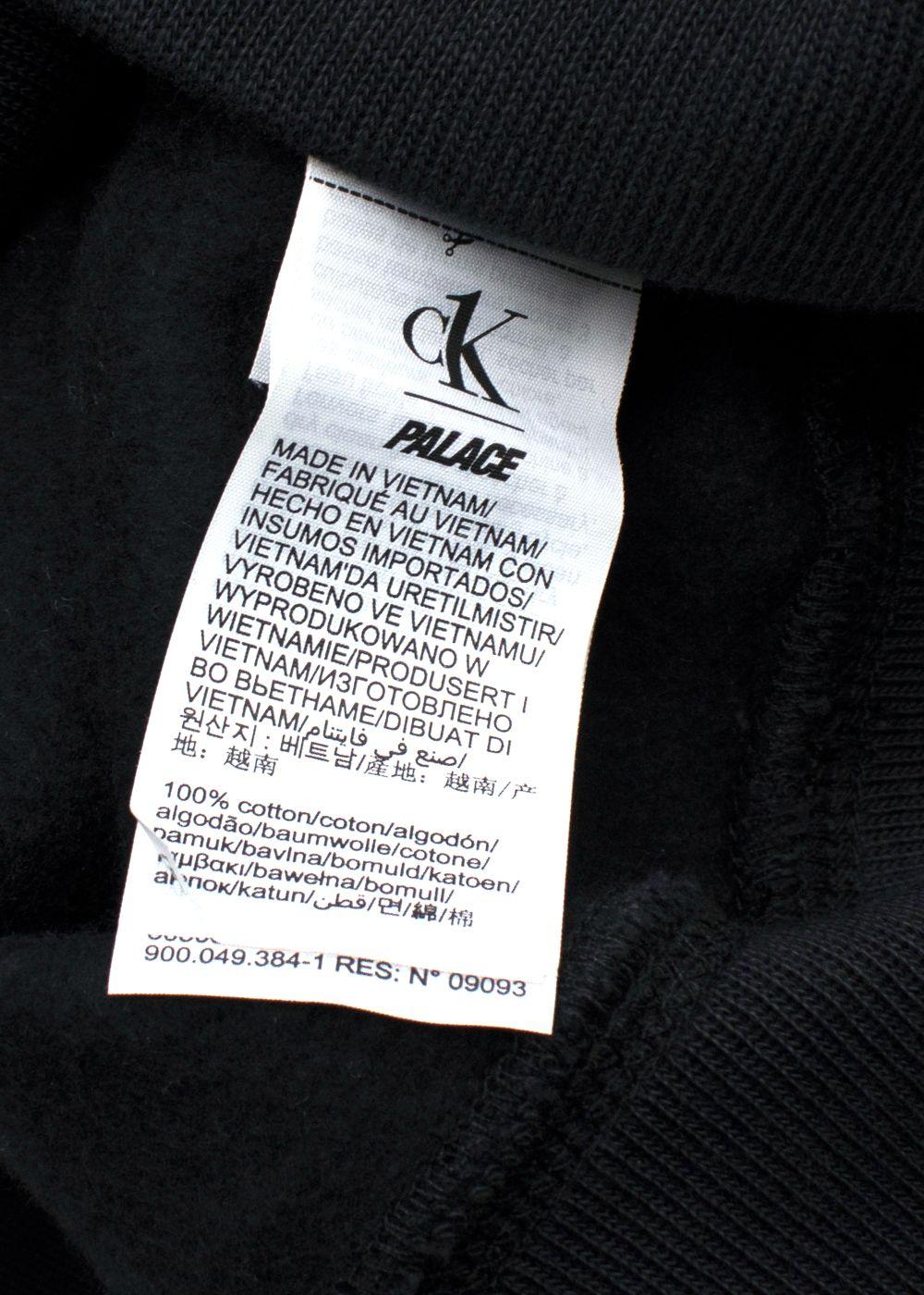 Calvin Klein x Palace Black Logo Hoodie