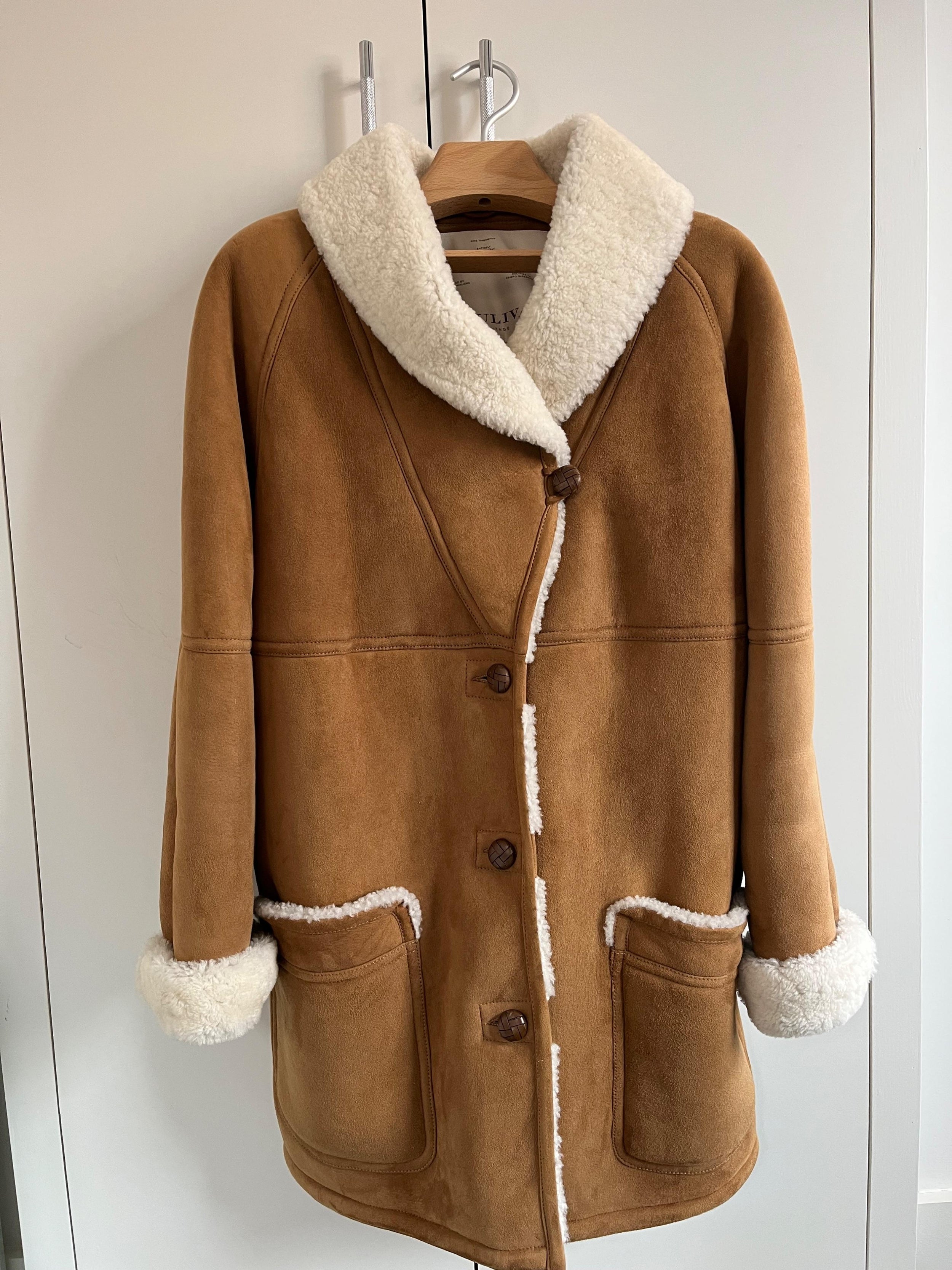 Shearling Honey Rosella Coat