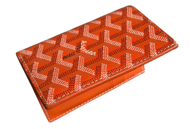 Goyard Orange Saint-Pierre Card Holder