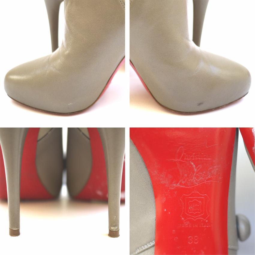 Christian Louboutin C'est Moi Nappa Leather Ankle Boots