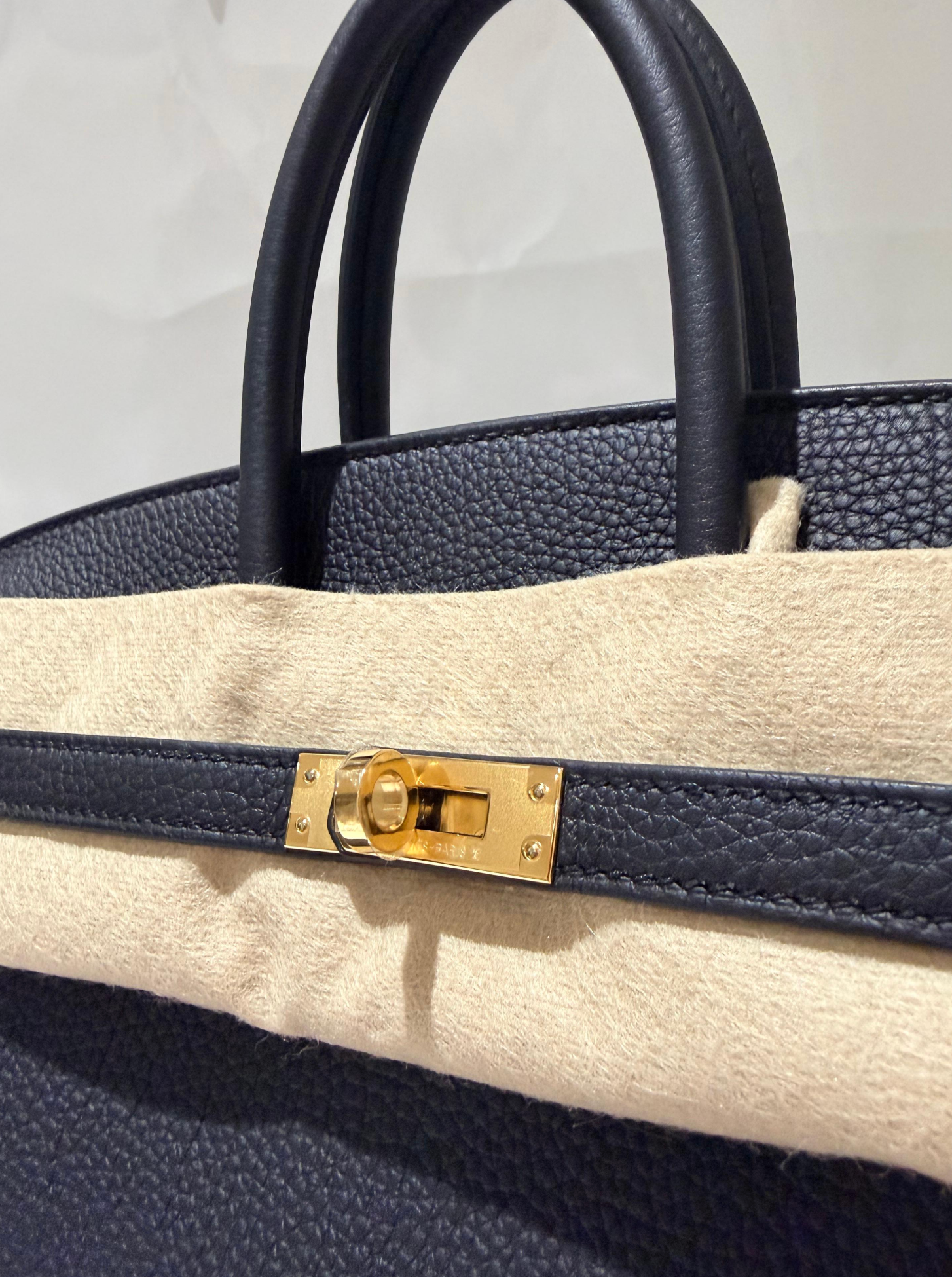 Hermes Black Togo Birkin 25