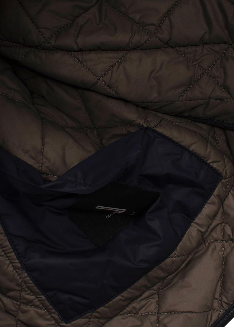 Dunhill Navy Quilted Jacket