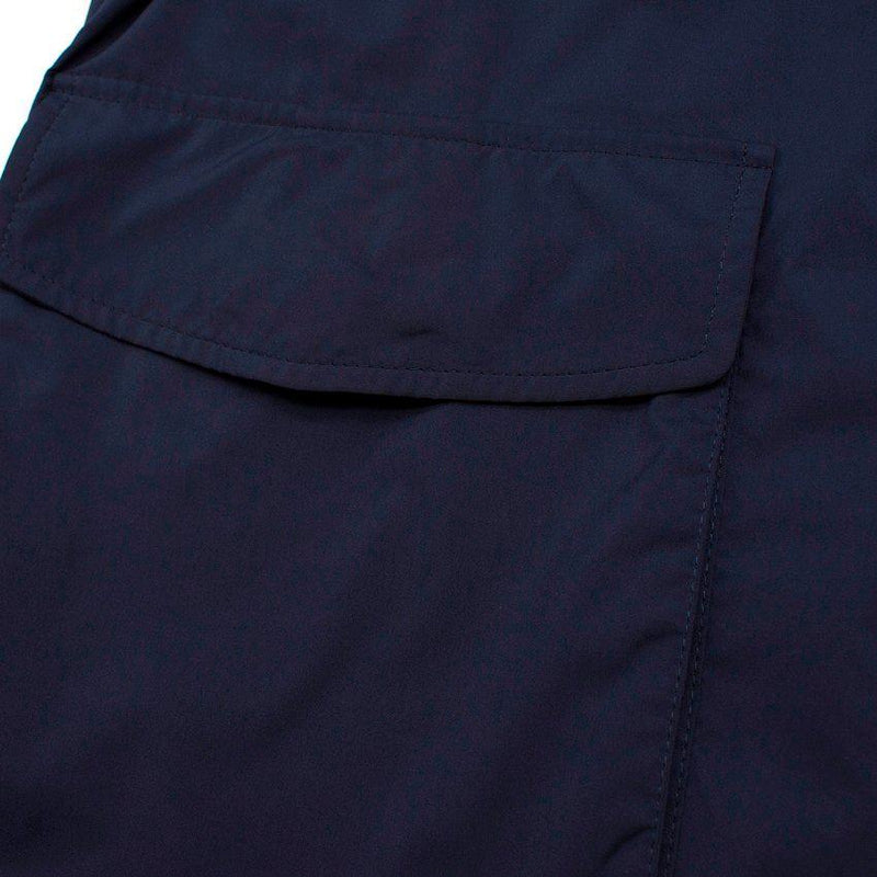 navy nylon lightweight jacket