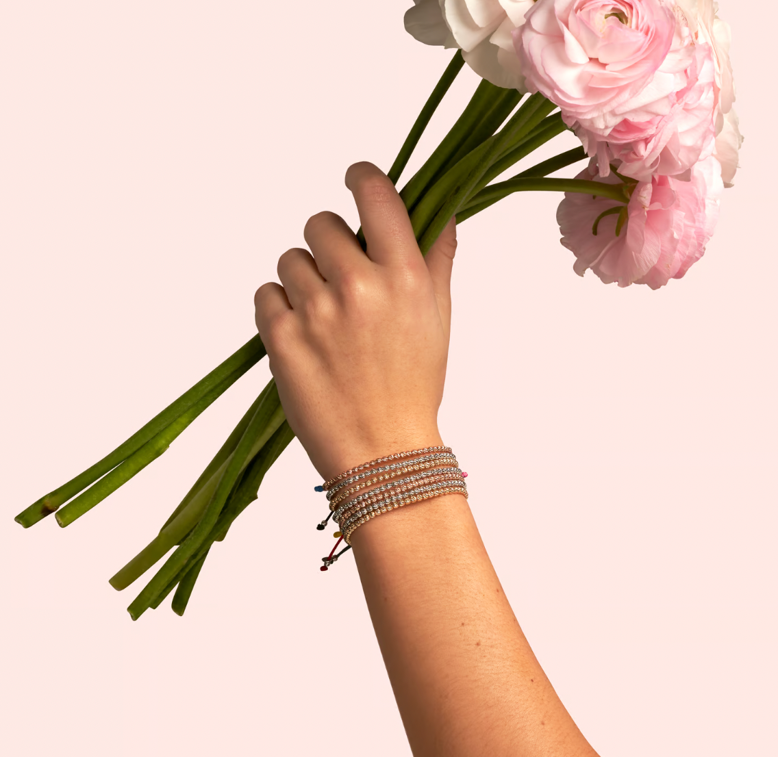 Candy Original Green Rose Gold  Bracelet