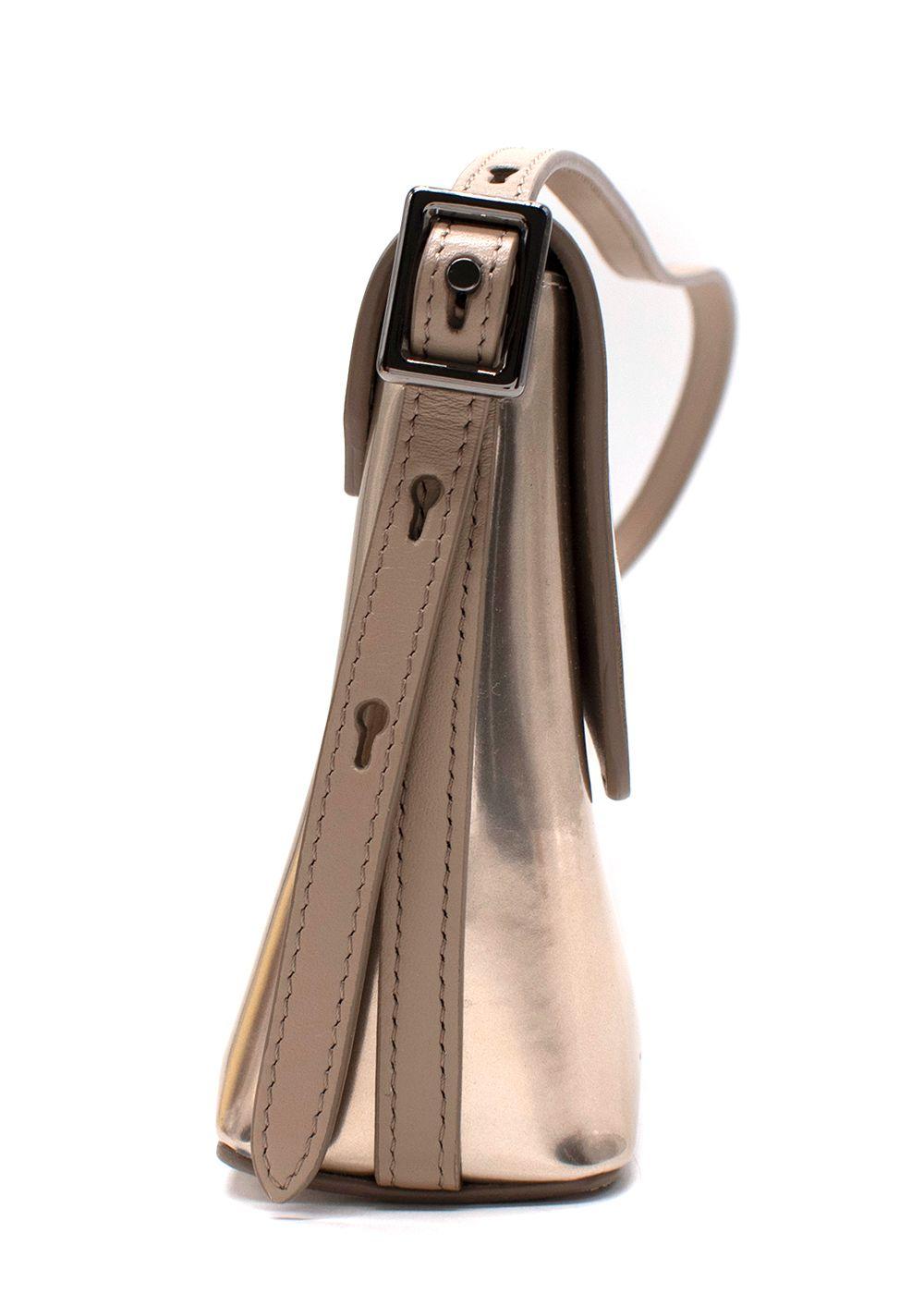 Brunello Cucinelli Bronze Metallic Shoulder Bag