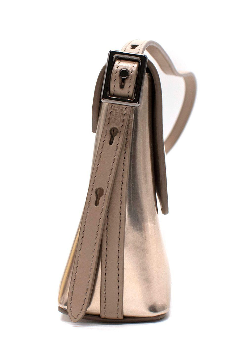 Brunello Cucinelli Bronze Metallic Shoulder Bag