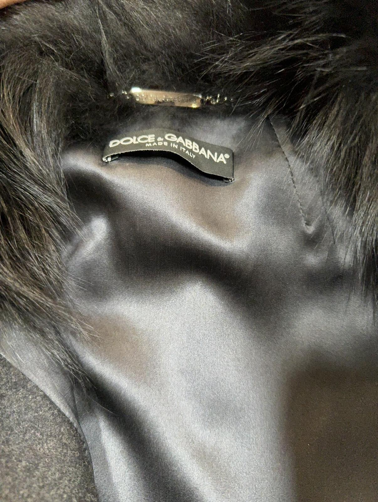 Dolce & Gabbana Mink Fur Coat