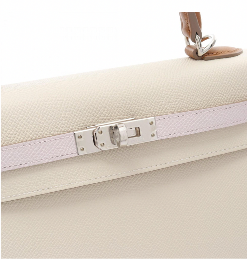 Hermès Kelly 25 Limited Edition Veau Epsom Tricolore Bag