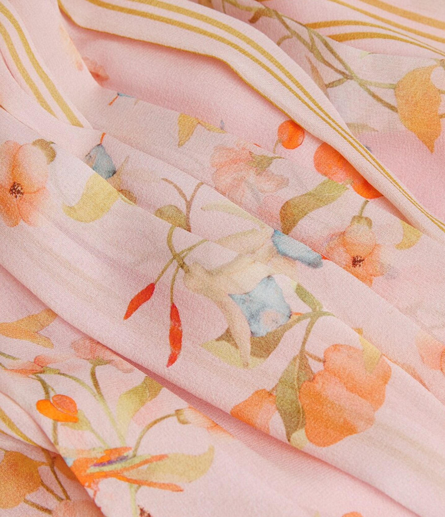 Giambattista Valli Silk Floral Maxi Dress