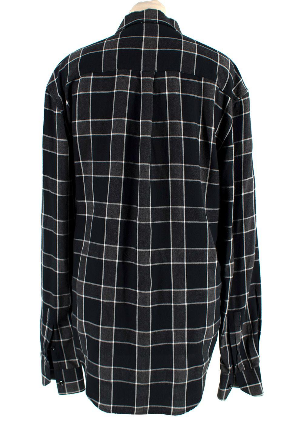 Saint Laurent Chequered Shirt