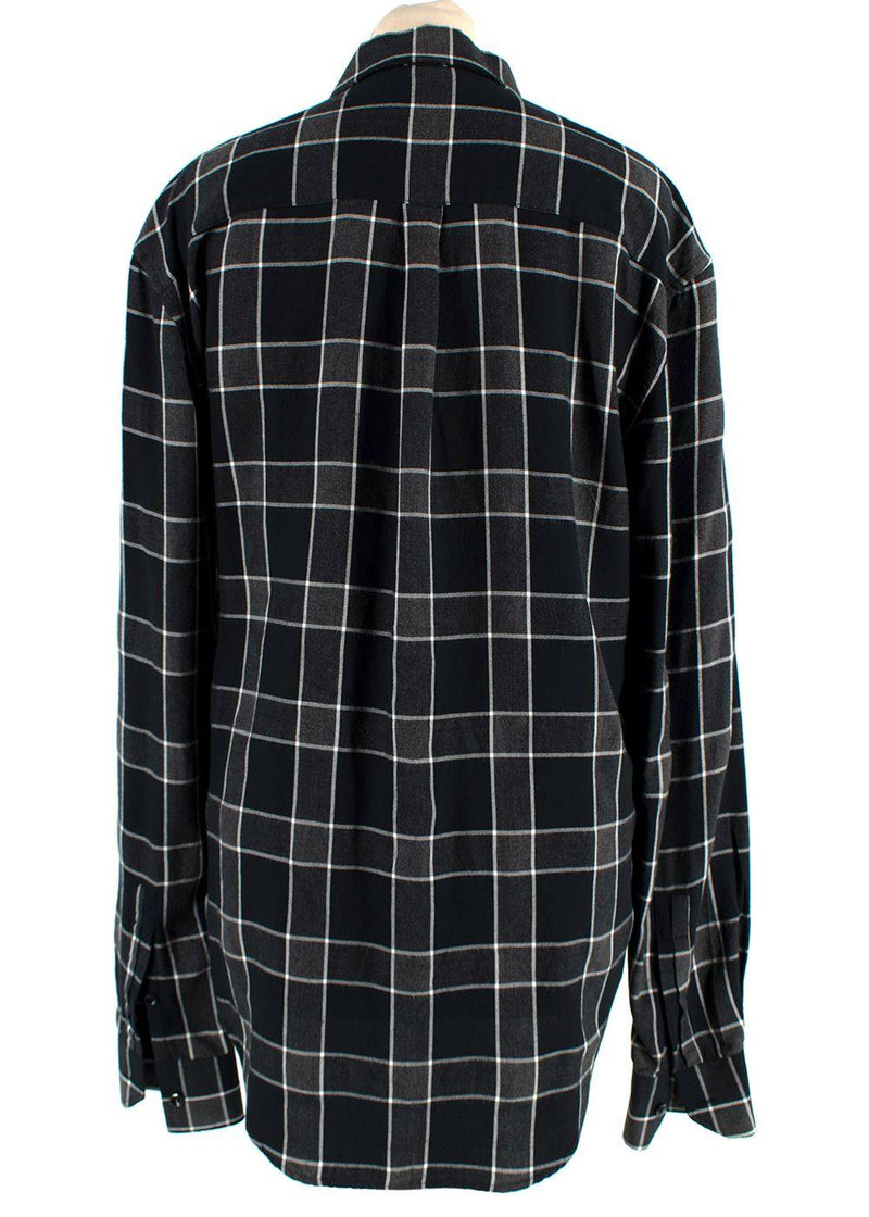 Saint Laurent Chequered Shirt