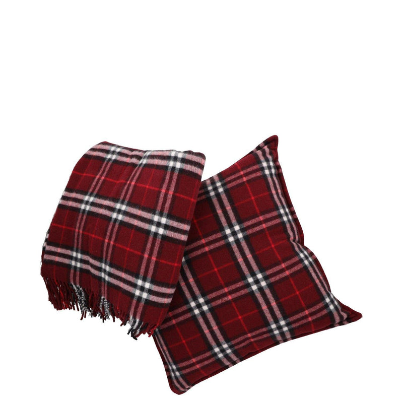 Burberry Check Cashmere Cushion and Blanket