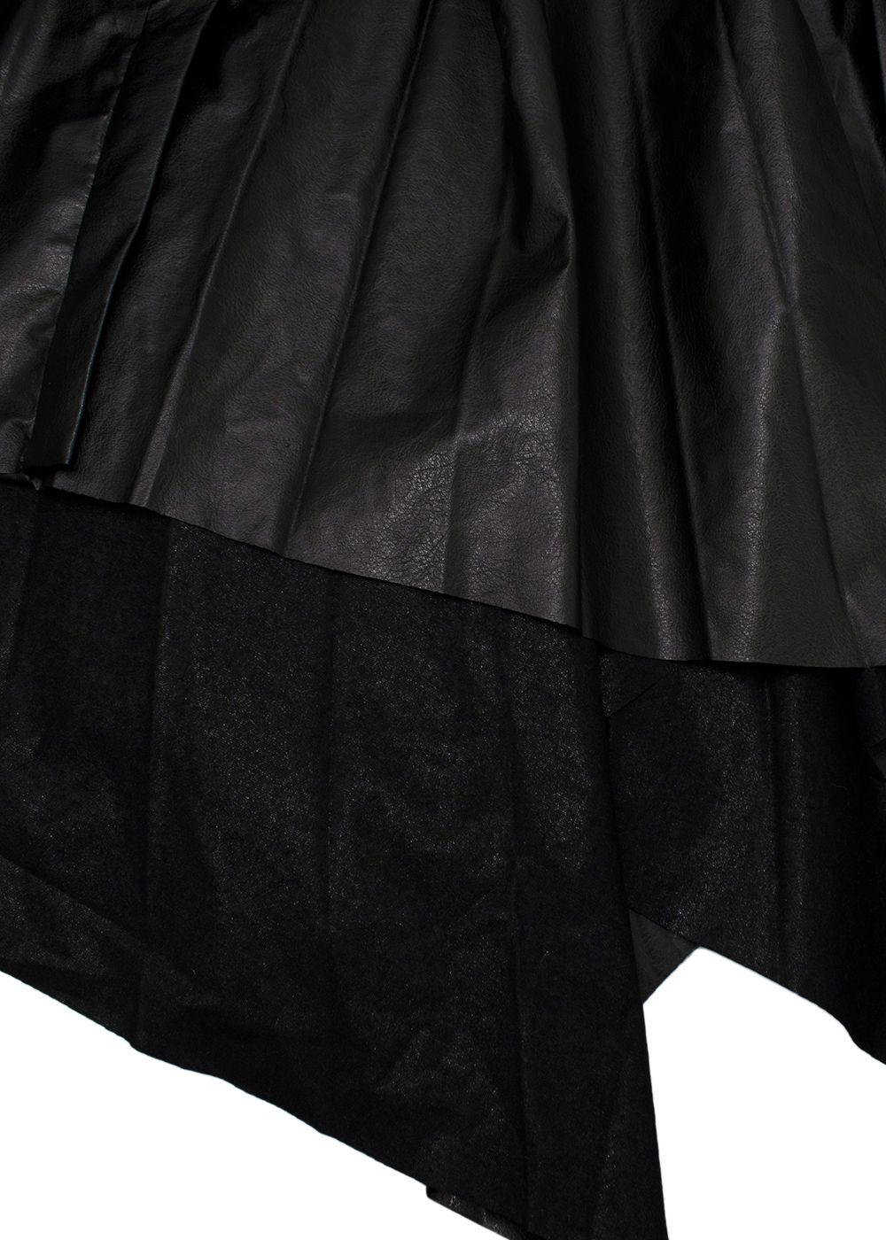Isabel Marant Black Davies Asymmetric Skirt