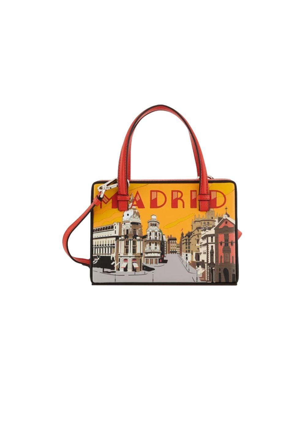 Postal Madrid Small Leather Shoulder Bag