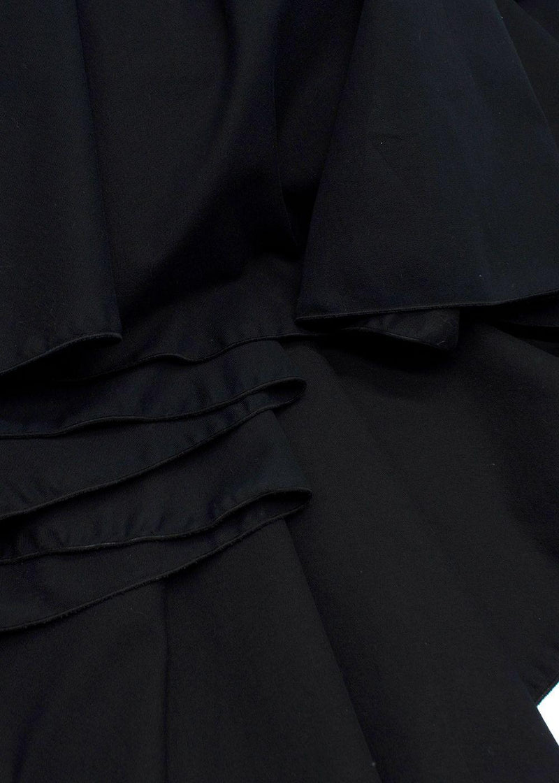Limited Edition Selfridges x Roland Mouret Black Assymetric Hem Gown