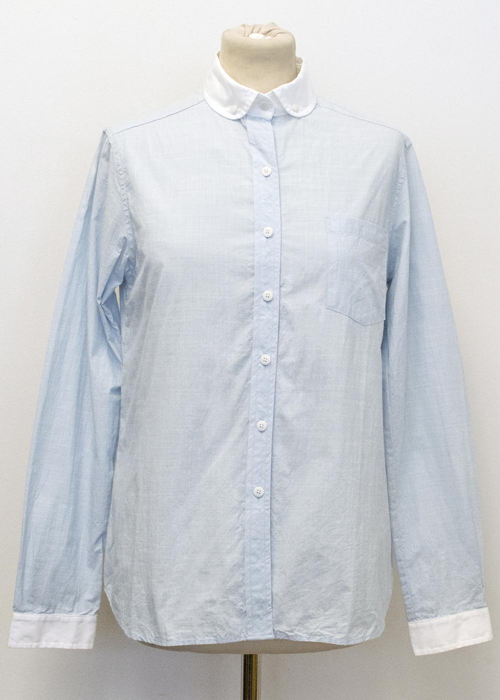 Steven Alan light blue shirt