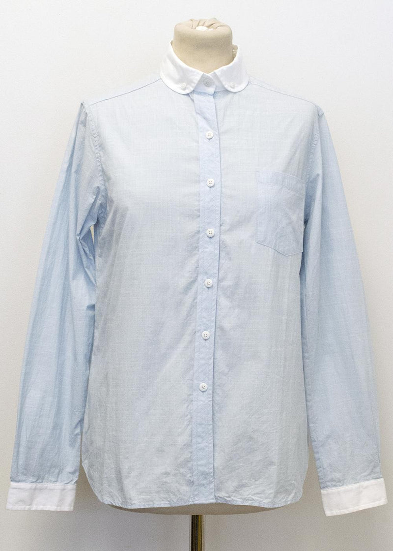Steven Alan light blue shirt