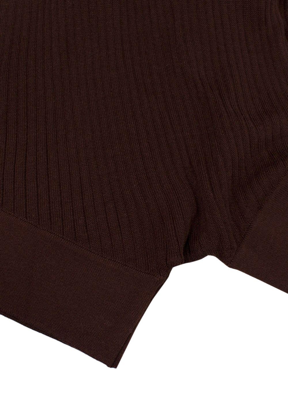 Dodo Bar Or Chocolate Brown Sheer Lubi Romper