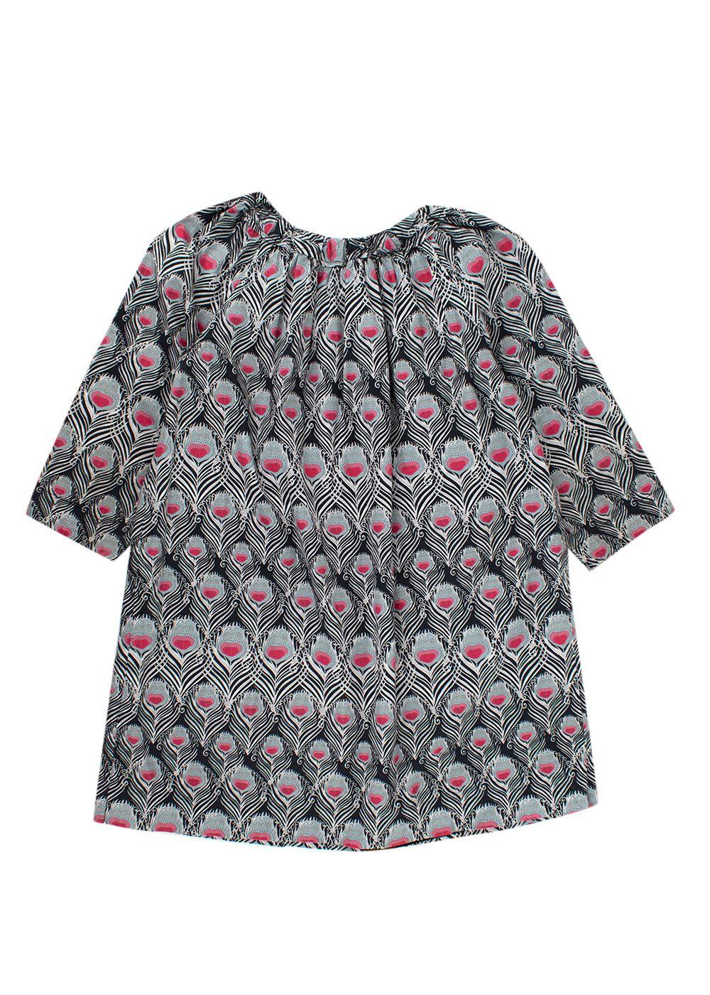 Bonpoint Kid's 10Y Bird Print Dress