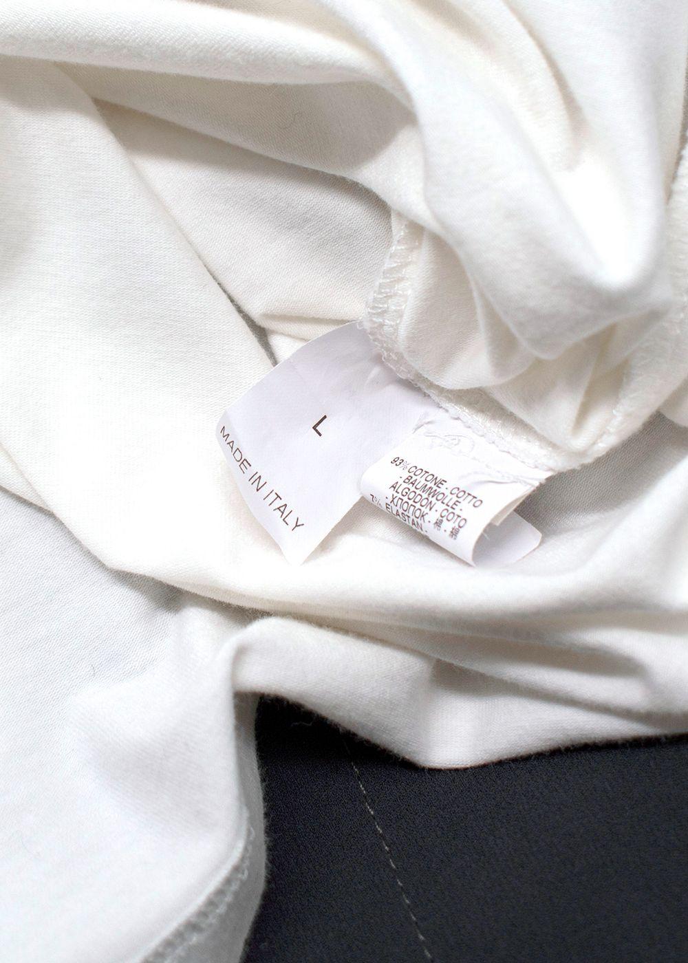 Brunello Cucinelli Double Layer White and Grey Crepe Dress